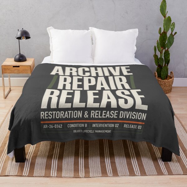 Item preview, Archivist Archive Repair Release Object Lifecycle Restoration designed and sold by SplashTastic.