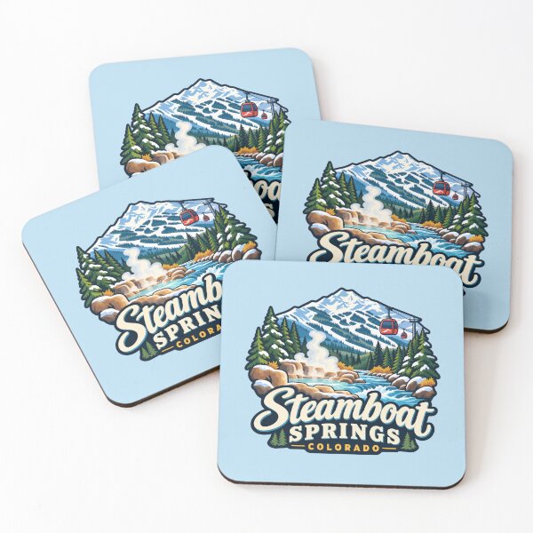 Item preview, Steamboat Springs, Colorado - Mountain Adventure designed and sold by Myra365Art.