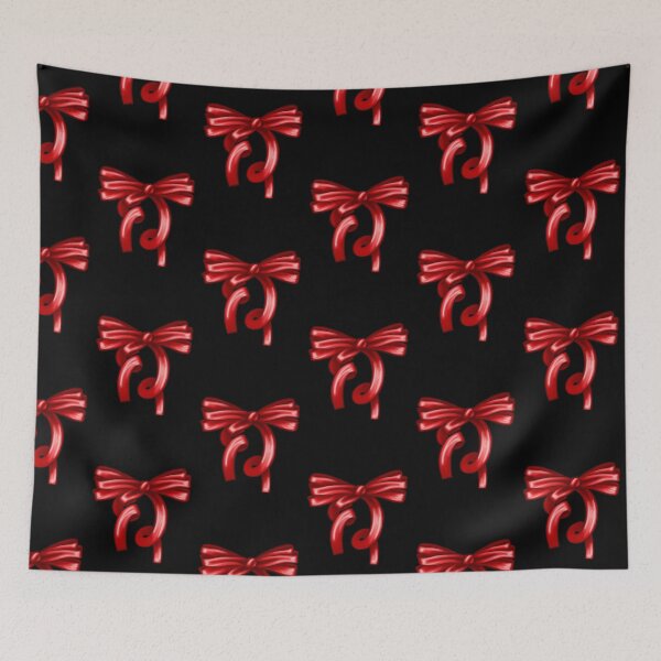 Item preview, Coquette Red Ribbon Bow Aesthetic designed and sold by vikko-art.
