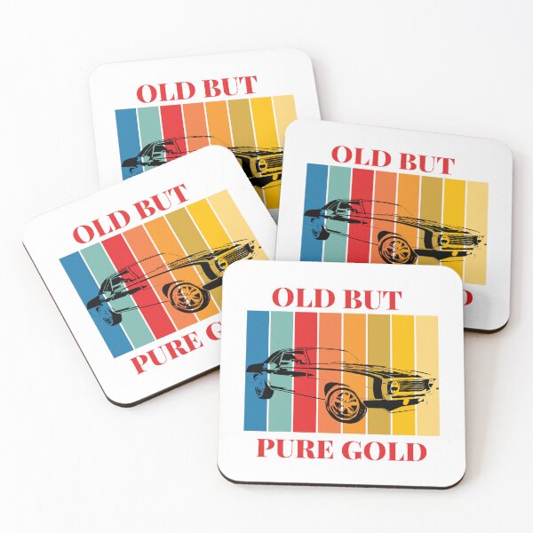 Item preview, Old But Pure Gold Classic Car Retro designed and sold by AllProCraft.