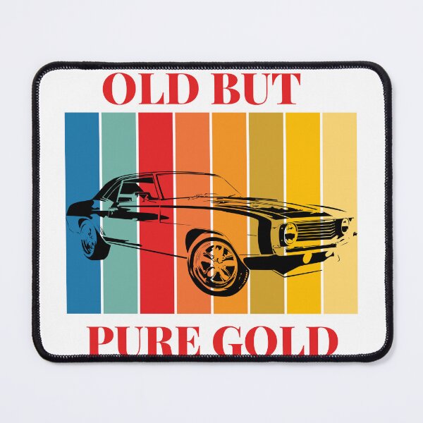 Item preview, Old But Pure Gold Classic Car Retro designed and sold by AllProCraft.