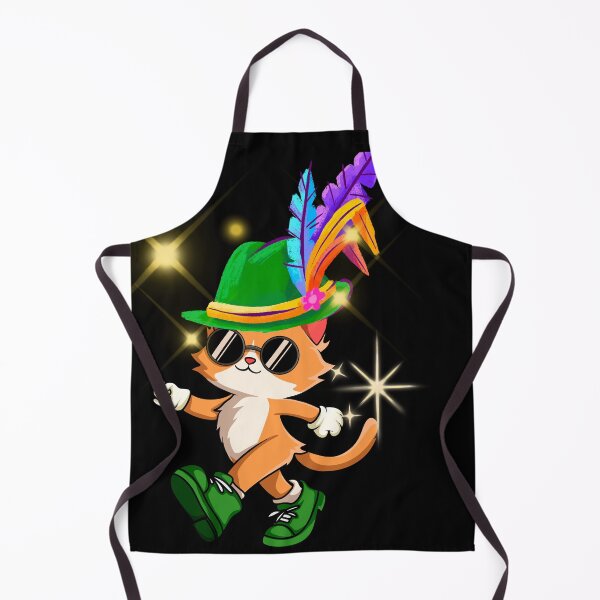 Item preview, Cool Cat in Green Hat Walking | Vintage Cartoon Aesthetic designed and sold by Aisha Reda.