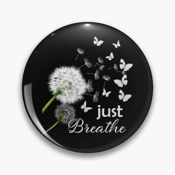 Item preview, Just Breathe Yoga Meditation Mindfulness Dandelion Wind Gift  designed and sold by nicoalameda5.