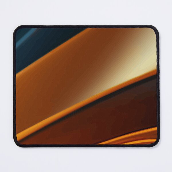 Item preview, Dark Amber Metallic Wave Abstract designed and sold by haydenhanson.