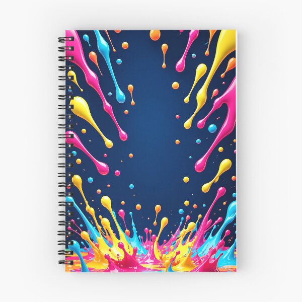 Item preview, Colorful Paint Splash Explosion – Vibrant Abstract Liquid Art designed and sold by IMuDesigner.