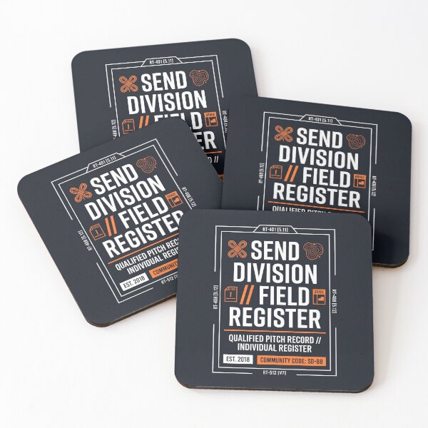 Item preview, Rock Climbing Send Division Field Register Pitch Grade Bouldering designed and sold by SplashTastic.