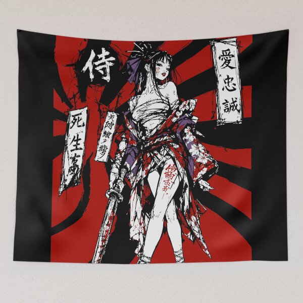 Item preview, Dark Samurai Girl designed and sold by OniricaDesign.