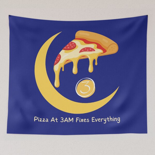Item preview, Pizza At 3AM Fixes Everything designed and sold by fadilow.