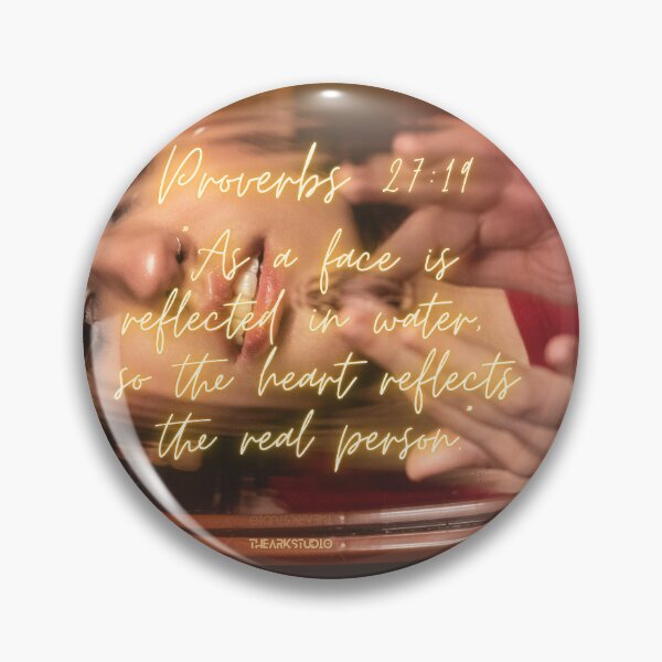 Item preview, Proverbs 27:11| the heart reflects the real person designed and sold by TheArkStudio.