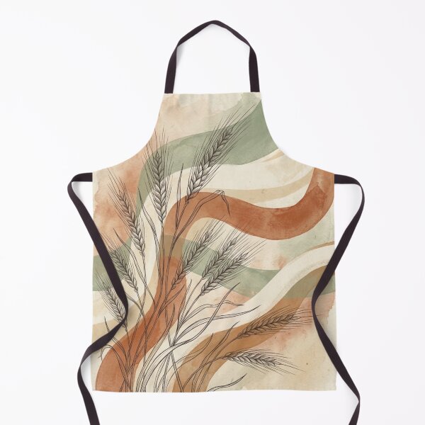 Item preview, Wheat Stalks Ribbon Bands | Sage Terracotta Botanical Art designed and sold by Zaramodo.