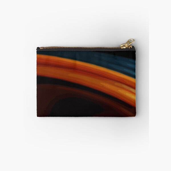 Item preview, Deep Orange and Dark Cyan Curved Abstract designed and sold by haydenhanson.