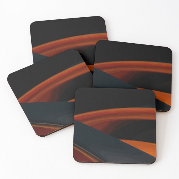 Item preview, Dark Amber Orange Dynamic Overlay Abstract designed and sold by haydenhanson.