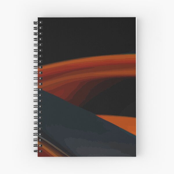 Item preview, Dark Amber Orange Dynamic Overlay Abstract designed and sold by haydenhanson.