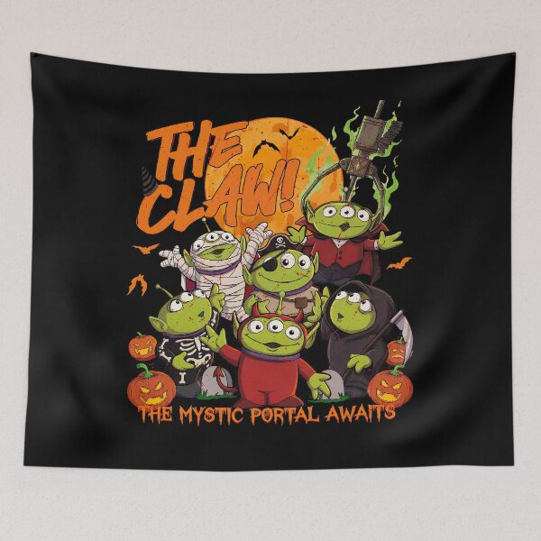 Item preview, Story Halloween Aliens Claws The Mystic Portal designed and sold by TwolipfweddyTM.