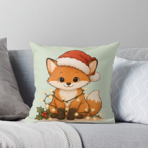 Item preview, Cute Festive Fox designed and sold by MellowMunchkins.