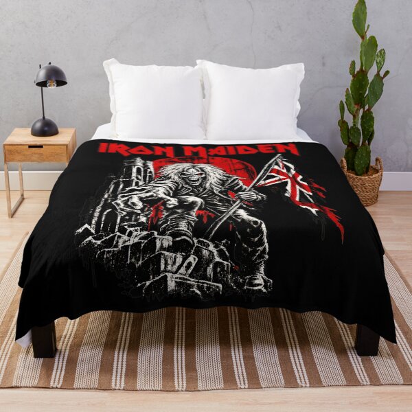 Item preview, Maiden Eddie Gothic Flag designed and sold by Rafiqrafisqy.