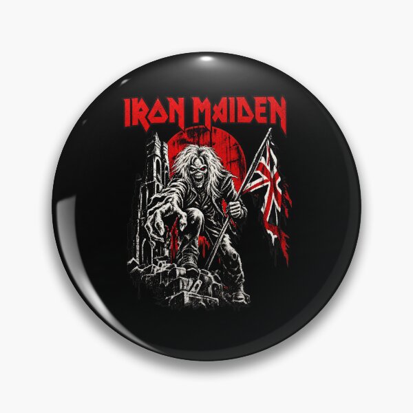 Item preview, Maiden Eddie Gothic Flag designed and sold by Rafiqrafisqy.