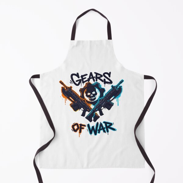 Item preview, Gears of War Graffiti Guns Skull Gaming  designed and sold by PillowPaws.