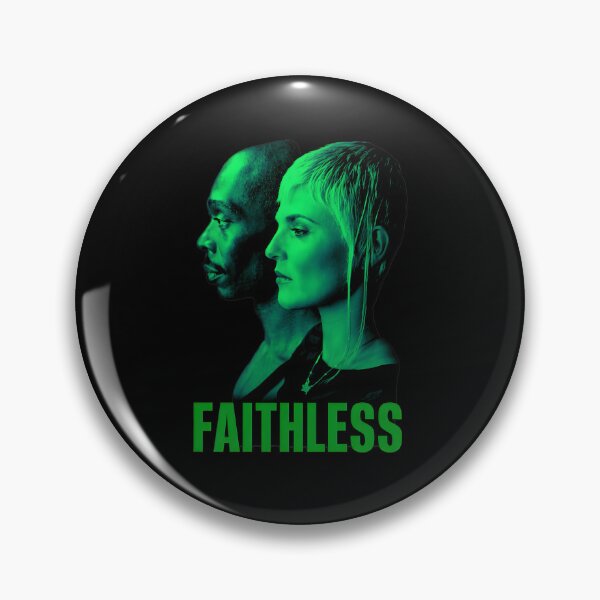 Item preview, Faithlesss Electronic Music Band Duo Green Glow designed and sold by grinbats.