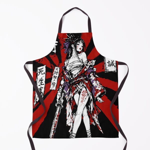 Item preview, Japanese Dark Anime Girl Samurai Spirit designed and sold by OniricaDesign.