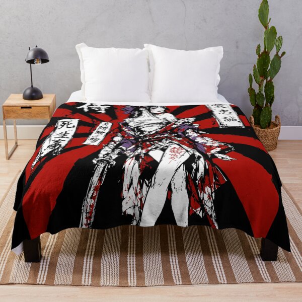 Item preview, Japanese Dark Anime Girl Samurai Spirit designed and sold by OniricaDesign.