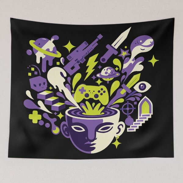 Item preview, Inside a Gamer's Mind designed and sold by JabszStudios.