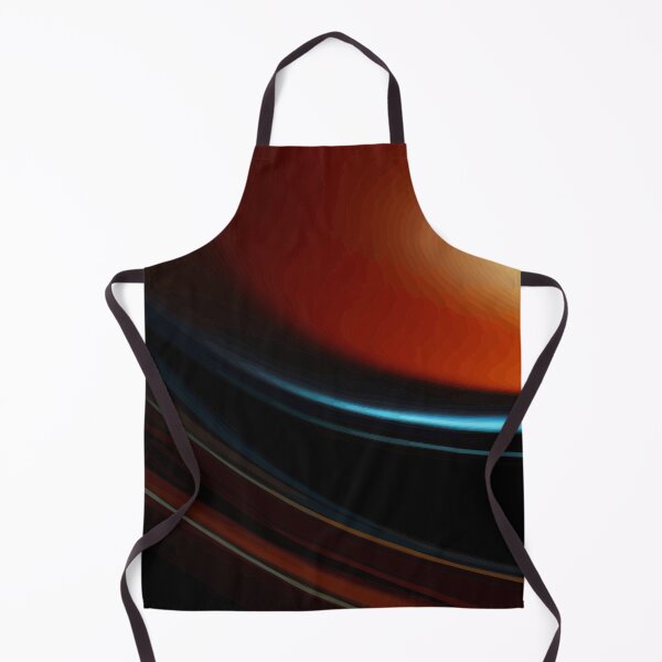 Item preview, Warm Amber Light Leak and Cyan Wave Abstract designed and sold by haydenhanson.