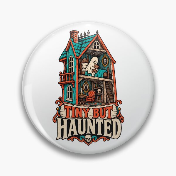 Item preview, Tiny But Haunted Dollhouse Ghost Vintage designed and sold by Kromia.