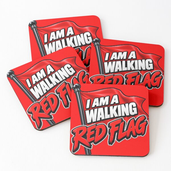 Item preview, I am a Walking Red Flag designed and sold by ea-photos.