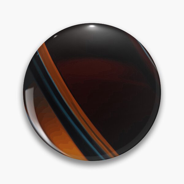 Item preview, Metallic Orange and Blue Curved Flow Abstract designed and sold by haydenhanson.