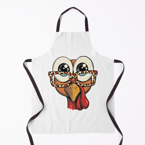 Item preview, Turkey Face with Leopard Print Glasses Thanksgiving designed and sold by Steele-Art.