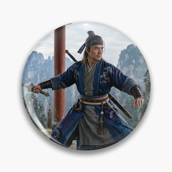Item preview, Qing Era Swordsman in Mountain Temple designed and sold by Solomon-Ent-144.