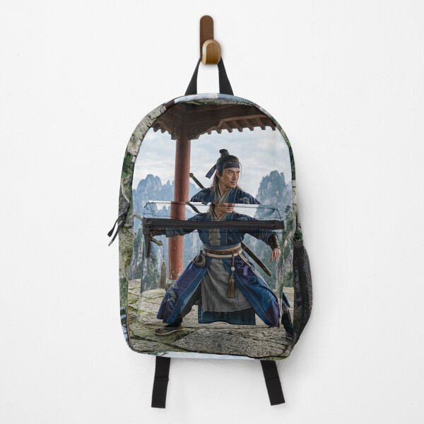 Item preview, Qing Era Swordsman in Mountain Temple designed and sold by Solomon-Ent-144.
