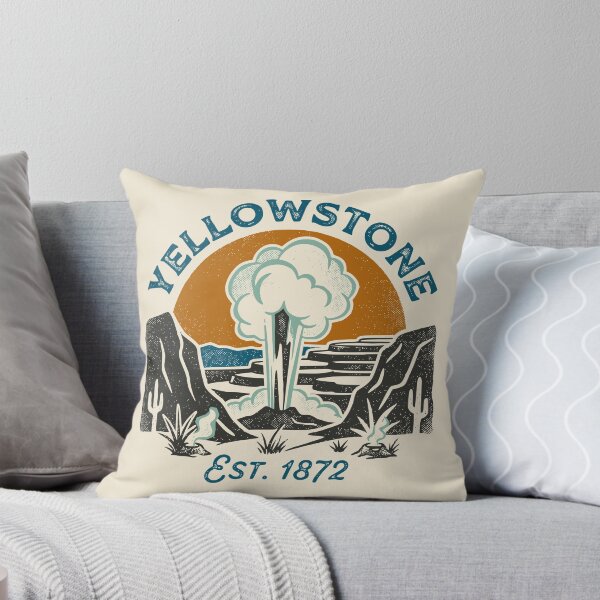 Item preview, Vintage Yellowstone National Park designed and sold by Travelpeak.