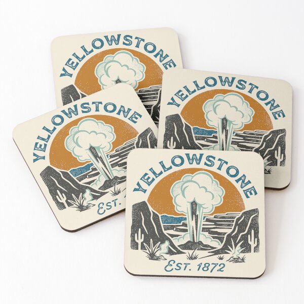 Item preview, Vintage Yellowstone National Park designed and sold by Travelpeak.