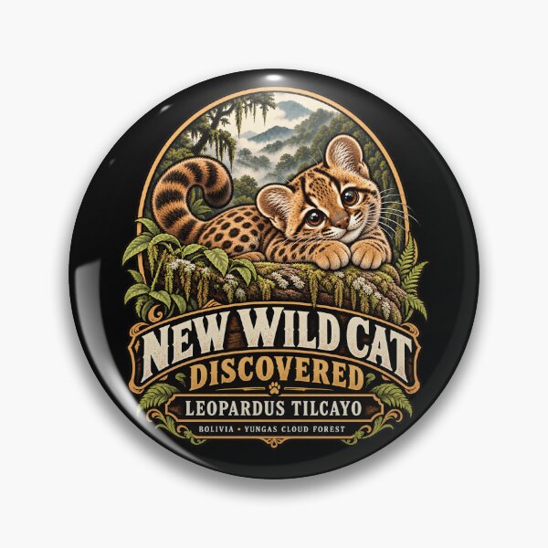 Item preview, Leopardus Tilcayo New Wild Cat Discovered Bolivia Wildlife designed and sold by JerdbordinShop.