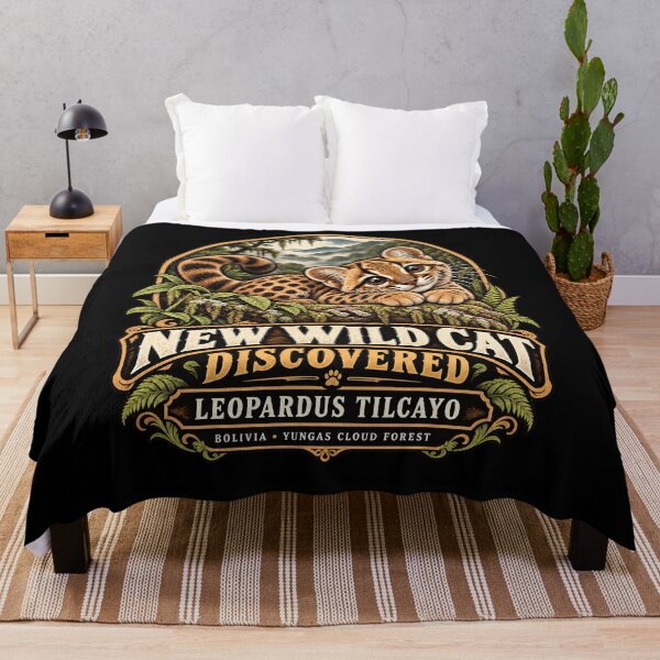 Item preview, Leopardus Tilcayo New Wild Cat Discovered Bolivia Wildlife designed and sold by JerdbordinShop.