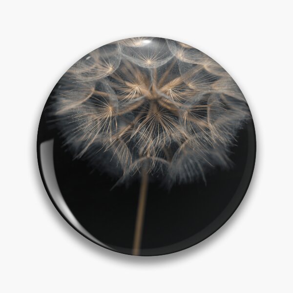 Item preview, Dandelion flower over black background designed and sold by assaf.
