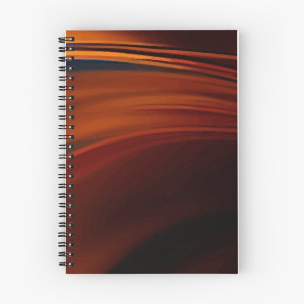 Item preview, Dark Amber Fluid Flow Modern Abstract Pattern designed and sold by haydenhanson.