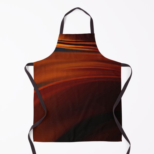 Item preview, Dark Amber Fluid Flow Modern Abstract Pattern designed and sold by haydenhanson.