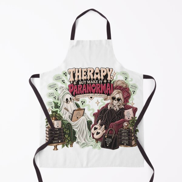 Item preview, ⚡Dead Trendy Collection⚡- Therapy But Make It Paranormal designed and sold by WheelieGdArt.