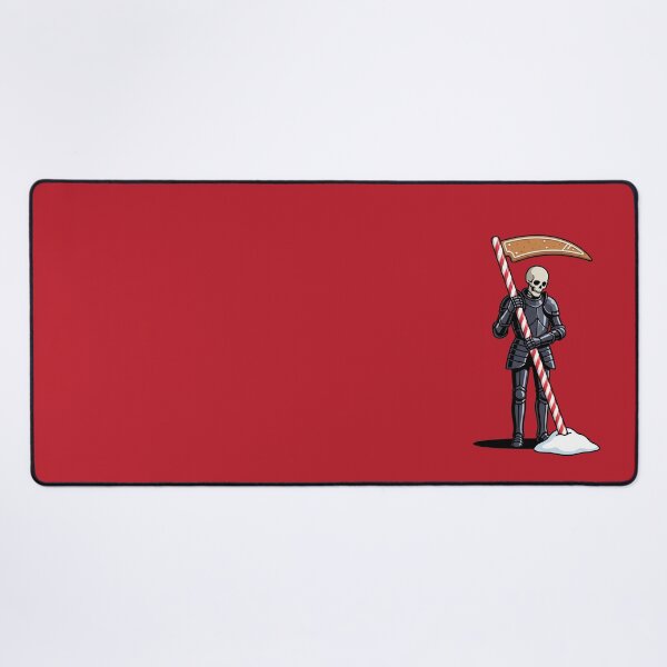 Item preview, Grim Reaper Candy Cane Scythe Christmas Pop Art designed and sold by Rare By Hero.