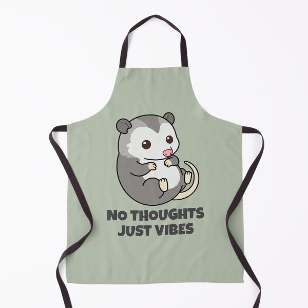 Item preview, No Thoughts Just Vibes Funny Opossum designed and sold by Rocklights.