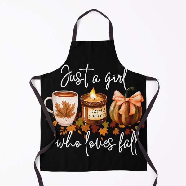 Item preview, Just A Girl Who Loves Fall Cozy Autumn Coffee Pumpkin Candle Graphic designed and sold by leoniejonk.