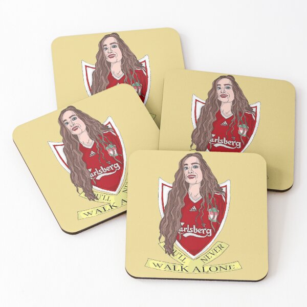 Item preview, Funny Liverpool Girl You'll Never Walk Alone Crest designed and sold by CringesCulture.