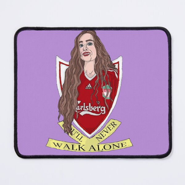 Item preview, Funny Liverpool Girl You'll Never Walk Alone Crest designed and sold by CringesCulture.
