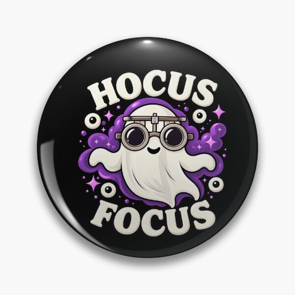 Item preview, Funny Optometry Hocus Focus Spooky Optometrist Halloween designed and sold by DogoMalulu.