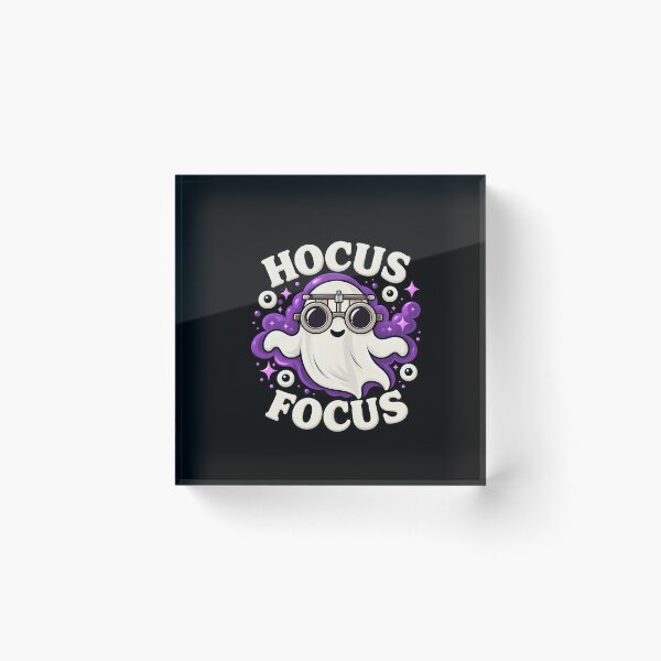 Item preview, Funny Optometry Hocus Focus Spooky Optometrist Halloween designed and sold by DogoMalulu.