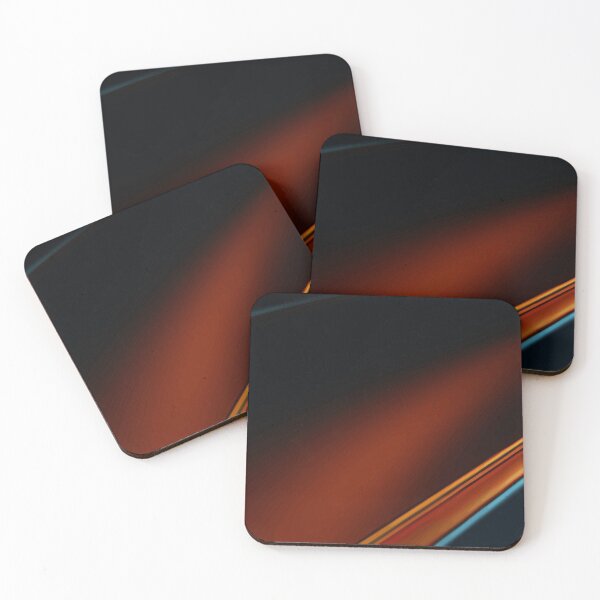 Item preview, Diagonal Fiery Light Streak Abstract Art designed and sold by haydenhanson.