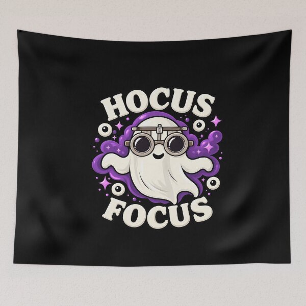 Item preview, Funny Optometry Hocus Focus Spooky Optometrist Halloween designed and sold by DogoMalulu.